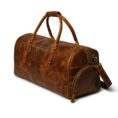 Conrad Buffalo Leather Carry-On Duffel Bag