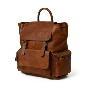 Honeycomb Explorer Leather Backpack