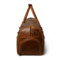 Conrad Buffalo Leather Carry-On Duffel Bag