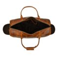 Conrad Buffalo Leather Carry-On Duffel Bag