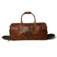 Conrad Buffalo Leather Carry-On Duffel Bag