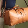 Port Blair Leather Duffle Travel Bag