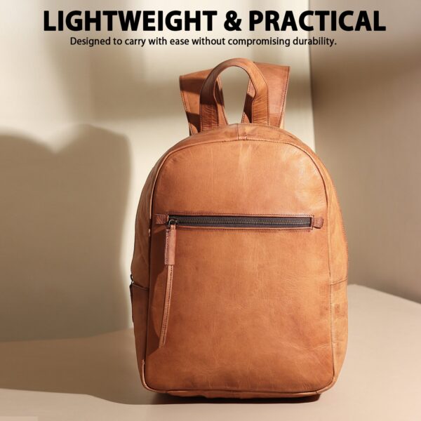 Urban Lite Genuine Leather Backpack