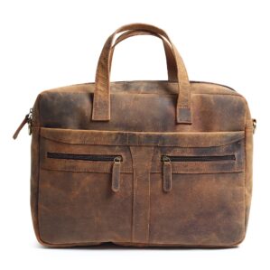 Manhattan Leather Office Briefcase