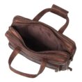 Berlin Buffalo Leather Laptop Briefcase