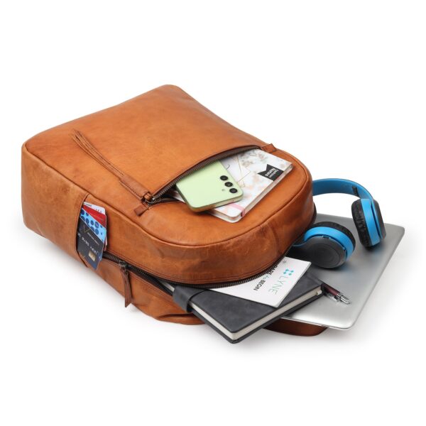Urban Lite Genuine Leather Backpack