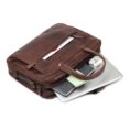Berlin Buffalo Leather Laptop Briefcase
