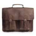 Buffalo Leather Messenger Bag