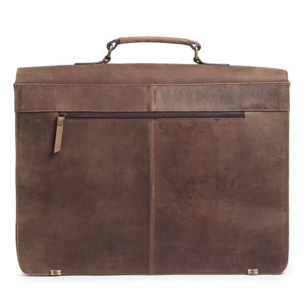 Buffalo Leather Messenger Bag