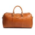 Port Blair Leather Duffle Travel Bag