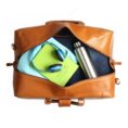 Port Blair Leather Duffle Travel Bag