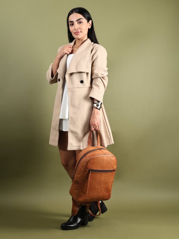 Urban Lite Genuine Leather Backpack