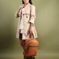 Urban Lite Genuine Leather Backpack