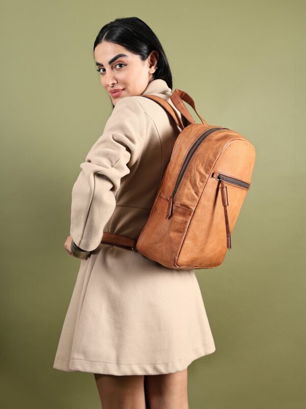 Urban Lite Genuine Leather Backpack
